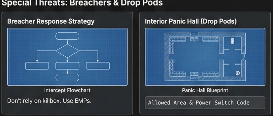 Panic hall panel for how to make killbox rimworld