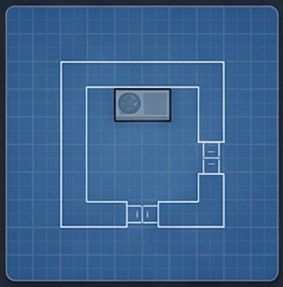 Small RimWorld kitchen footprint