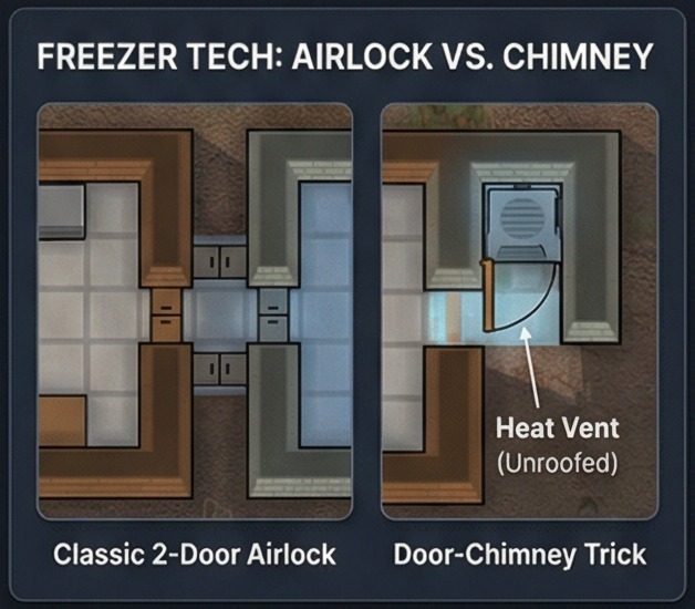 RimWorld freezer airlock panel