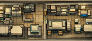 Biotech gene lab layout example