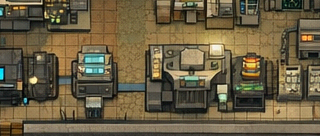 Compact lab layout example