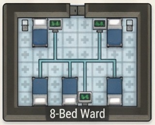 how to make hospital bed rimworld 8 bed layout