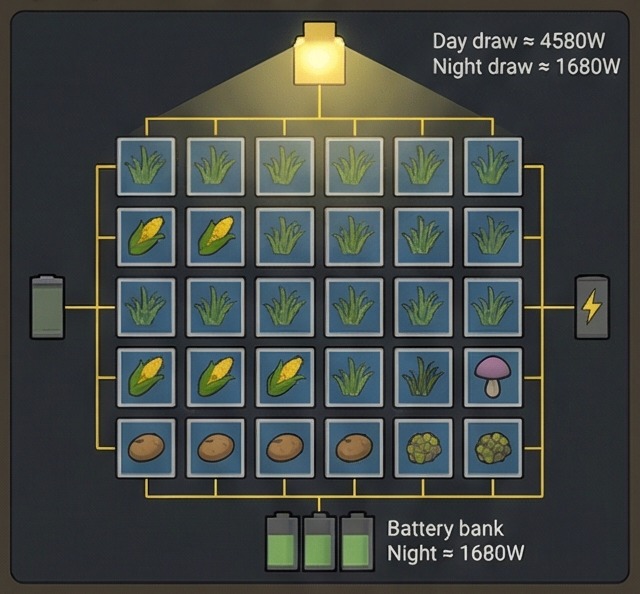 rimworld best crops hydroponics basin grid