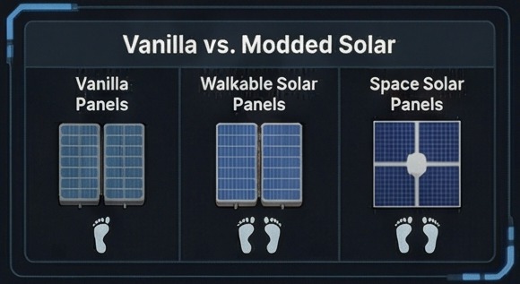 how to make solar generator rimworld vanilla versus modded solar panel comparison