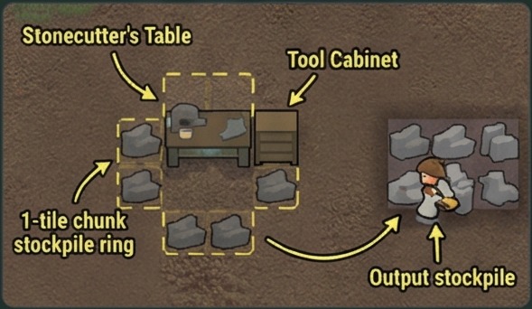 how to make stone blocks rimworld quick solution crop