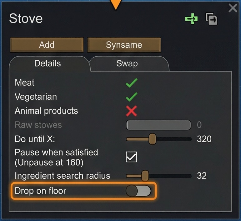 how to make packaged survival meals rimworld close bill view