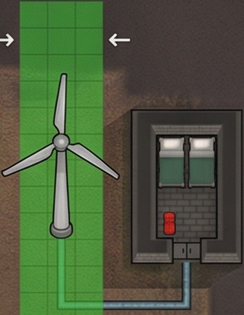 how to make wind turbine rimworld hero art